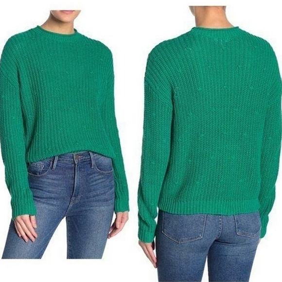 Abound Sweaters Forest Knit Green Sweater Poshmark